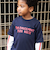 ロゴプリントBIG半袖Tシャツ＆袖テープ長袖Tシャツセット(100~160cm)