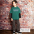 ロゴプリントBIG半袖Tシャツ＆袖テープ長袖Tシャツセット(100~160cm)
