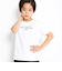 カラフル袖シャツ＆ロゴプリント半袖Tシャツ(100~160cm)