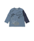 袖取り外し恐竜プリント長袖Tシャツ(80~160cm)