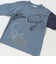 袖取り外し恐竜プリント長袖Tシャツ(80~160cm)