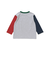 カラフル袖ロゴプリントロング長袖Tシャツ(100~160cm)