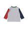 カラフル袖ロゴプリントロング長袖Tシャツ(100~160cm)