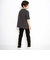ハーフジップパイル半袖BIGTシャツ(110~160cm)