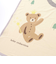 くまのルウちゃんプリントおくるみ＆カシャカシャセット