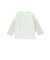 【お揃い】ボーダー袖切り替え汽車プリント長袖Tシャツ(70~90cm)