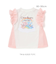 【ケアベア×SLAP SLIP】イラストプリントサイド切り替え袖フリルTシャツ(80~130cm)