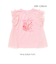 【ケアベア×SLAP SLIP】イラストプリントサイド切り替え袖フリルTシャツ(80~130cm)