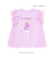 【ケアベア×SLAP SLIP】イラストプリントサイド切り替え袖フリルTシャツ(80~130cm)