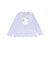 アニマルクマウサギイヌネコモチーフパッチ刺しゅう裾スカラップTシャツ(80~130cm)