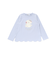 アニマルクマウサギイヌネコモチーフパッチ刺しゅう裾スカラップTシャツ(80~130cm)