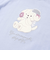 アニマルクマウサギイヌネコモチーフパッチ刺しゅう裾スカラップTシャツ(80~130cm)