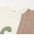 お出かけ恐竜モチーフ切り替えTシャツ(80~130cm)
