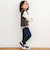 お出かけ恐竜モチーフ切り替えTシャツ(80~130cm)