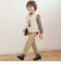 【お揃い】ツイルチェックリバーシブルパンツ(80~130cm)