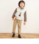 【お揃い】ツイルチェックリバーシブルパンツ(80~130cm)