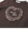 レースチュールハート裾フリルTシャツ(80~130cm)