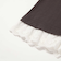 レースチュールハート裾フリルTシャツ(80~130cm)