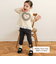 レースチュールハート裾フリルTシャツ(80~130cm)