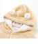 【お揃い】アニマルクマウサギネコ恐竜ポコポコボアフード付き2WAYマントベビー(50~90cm)