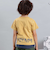 PARISチェックロゴレイヤード風天竺半袖Tシャツ(90~150cm)