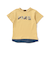 PARISチェックロゴレイヤード風天竺半袖Tシャツ(90~150cm)