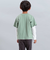 エッフェル塔ロゴ半袖Tシャツ+袖ラインロゴ長袖Tシャツセット(90~150cm)
