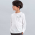 エッフェル塔ロゴ半袖Tシャツ+袖ラインロゴ長袖Tシャツセット(90~150cm)