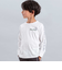エッフェル塔ロゴ半袖Tシャツ+袖ラインロゴ長袖Tシャツセット(90~150cm)