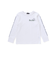 エッフェル塔ロゴ半袖Tシャツ+袖ラインロゴ長袖Tシャツセット(90~150cm)