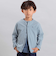 カノコ長袖カーディガン+ロゴプリント半袖Tシャツセット(90~150cm)