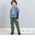 ストレッチツイルカーゴロングパンツ(90~150cm)