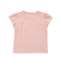 ランダムリブ長袖カーディガン+天竺リボンプリント半袖Tシャツセット(90~150cm)