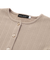 ランダムリブ長袖カーディガン+天竺リボンプリント半袖Tシャツセット(90~150cm)