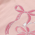 ランダムリブ長袖カーディガン+天竺リボンプリント半袖Tシャツセット(90~150cm)