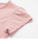 ランダムリブ長袖カーディガン+天竺リボンプリント半袖Tシャツセット(90~150cm)