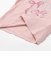 ランダムリブ長袖カーディガン+天竺リボンプリント半袖Tシャツセット(90~150cm)
