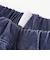 裾プリントデニムニットキュロット(90~130cm)