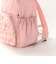 ギャザーフリルポケット付き背面メッシュリュック(M~L)