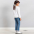 旅の持ち物モチーフ裾シフォンフリル長袖Tシャツ(90~150cm)