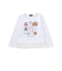 旅の持ち物モチーフ裾シフォンフリル長袖Tシャツ(90~150cm)