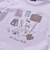 旅の持ち物モチーフ裾シフォンフリル長袖Tシャツ(90~150cm)
