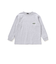 バッグロゴパッチ天竺&マルチボーダー長袖Tシャツ(110~150cm)