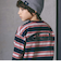 バッグロゴパッチ天竺&マルチボーダー長袖Tシャツ(110~150cm)