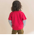 車プリント天竺半袖Tシャツ＋ボーダー柄長袖Tシャツセット(80~130cm)