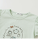 ティータイムプリント天竺半袖Tシャツ＋リボン付きスムース長袖カーディガンセット(80~130cm)