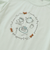 ティータイムプリント天竺半袖Tシャツ＋リボン付きスムース長袖カーディガンセット(80~130cm)