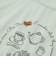 ティータイムプリント天竺半袖Tシャツ＋リボン付きスムース長袖カーディガンセット(80~130cm)