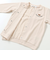 ティータイムプリント天竺半袖Tシャツ＋リボン付きスムース長袖カーディガンセット(80~130cm)