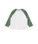 車総柄配色天竺ラグラン長袖Tシャツ(80~130cm)